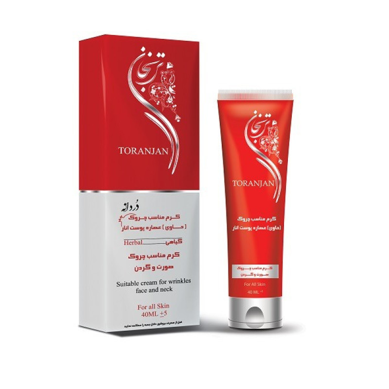 کرم ضد چروک ترنجان مدل دردانه حجم 40 میلی لیتر