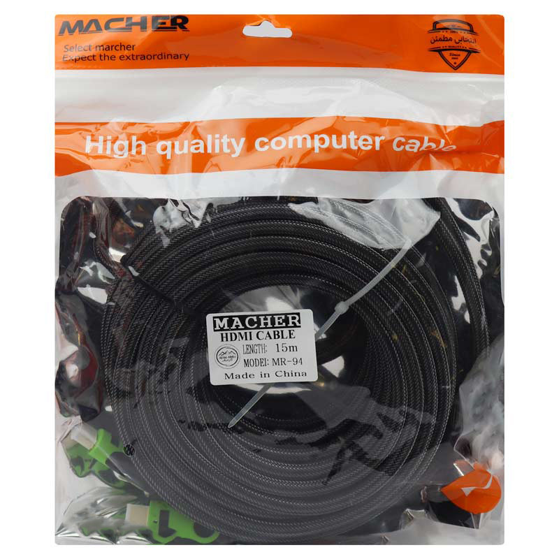 کابل HDMI مچر مدل MR94 طول ۱۵ متر