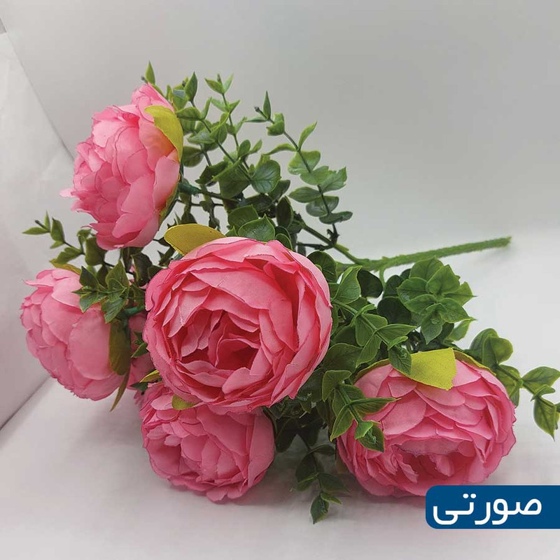 گل مصنوعی مدل پیونی F06