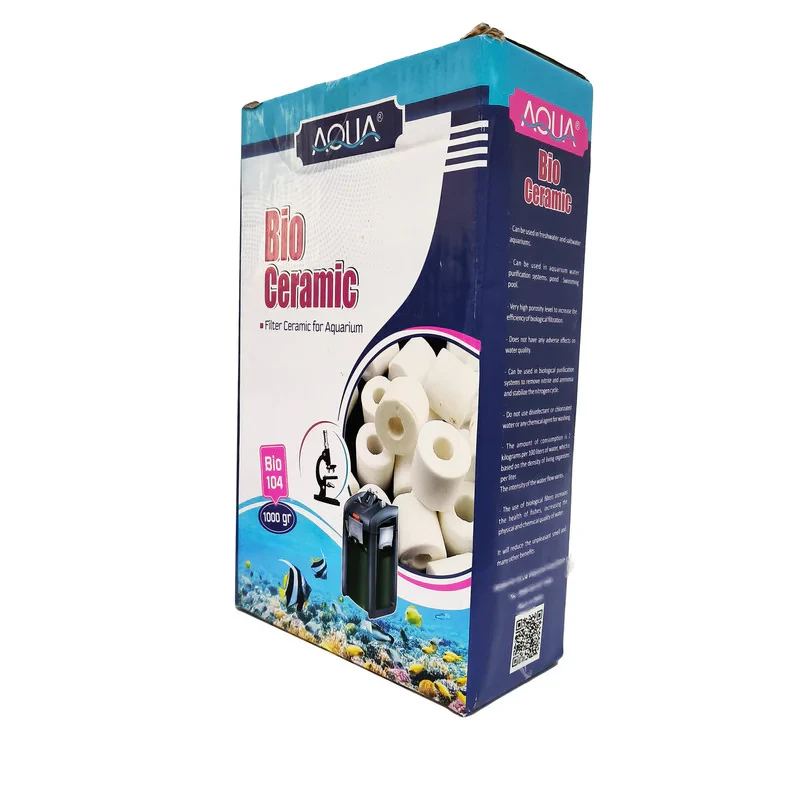 سرامیک آکواریوم آکوا مدل Bio Ceramic وزن 1000 گرم