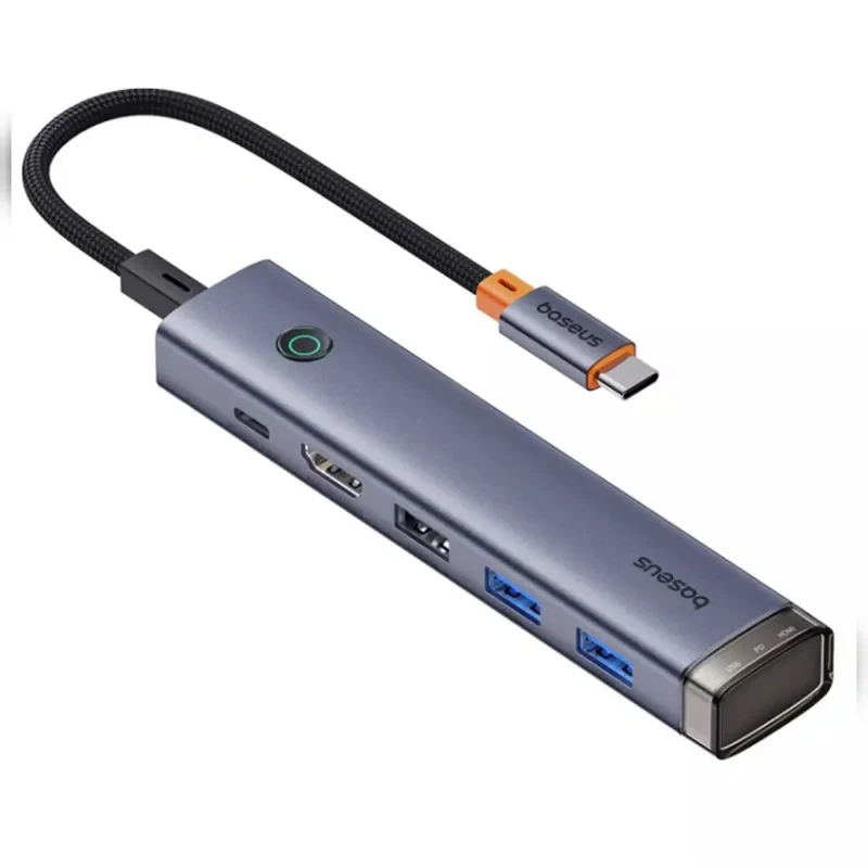 هاب 6 پورت USB-C باسئوس مدل BS-OH164