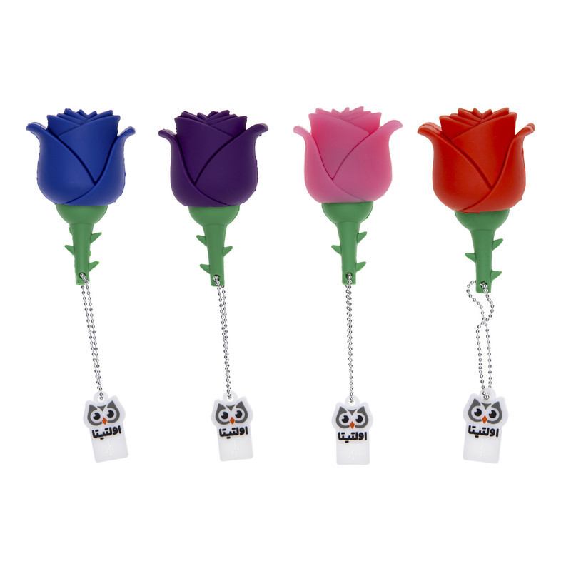 فلش مموری  Usb 2.0 اولتیتا مدل گل رز  ظرفیت 128 گیگابایت