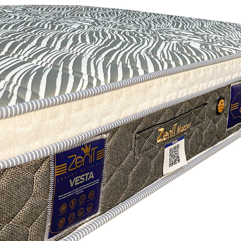 تشک زنیت مدل وستا دو نفره سایز 160x200 سانتی متر