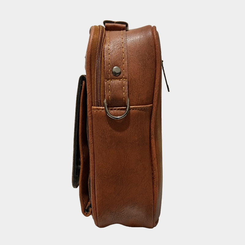 کیف رودوشی مردانه مدل چرم 220