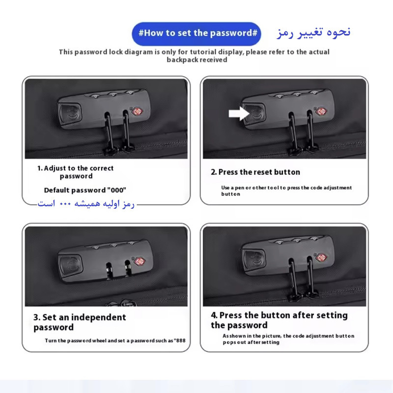 کوله پشتی لپ تاپ مدل وکیوم 2523 مناسب برای لپ تاپ 14.1 تا 15.6 اینچی