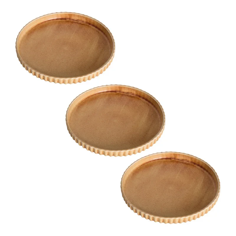 بشقاب میوه خوری بی.وی.کی طرح اورلی کد 455322 مجموعه 3 عددی