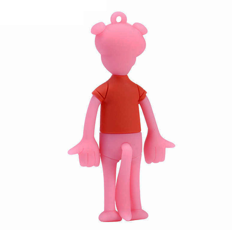 فلش مموری طرح پلنگ صورتی مدل UL-Pink Panther ظرفیت 64 گیگابایت