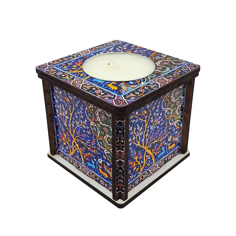 جاشمعی مدل چوبی طرح سنتی ch5 کد 901