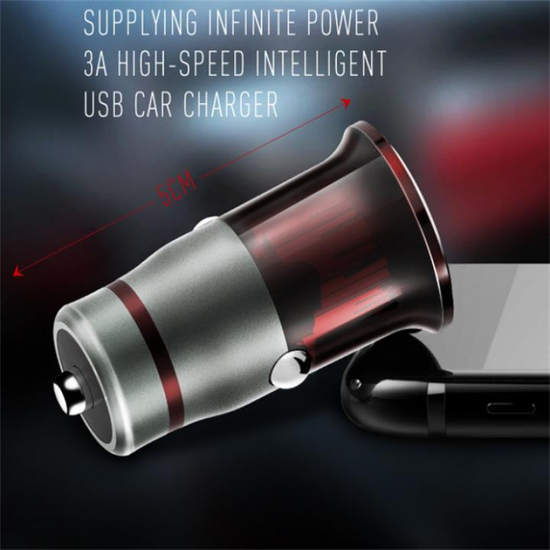 شارژر فندکی الدینیو مدل C304Q به همراه کابل تبدیل USB-C
