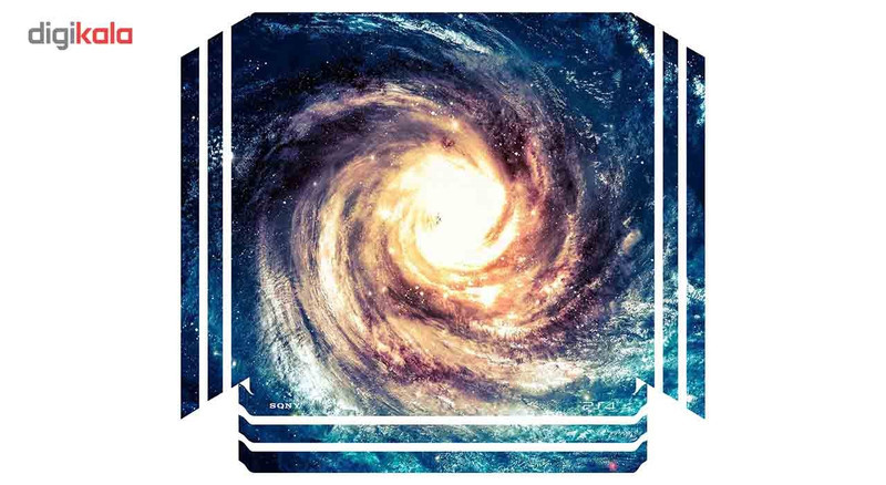برچسب افقی پلی استیشن 4 پرو ونسونی طرح Andromeda Galaxy