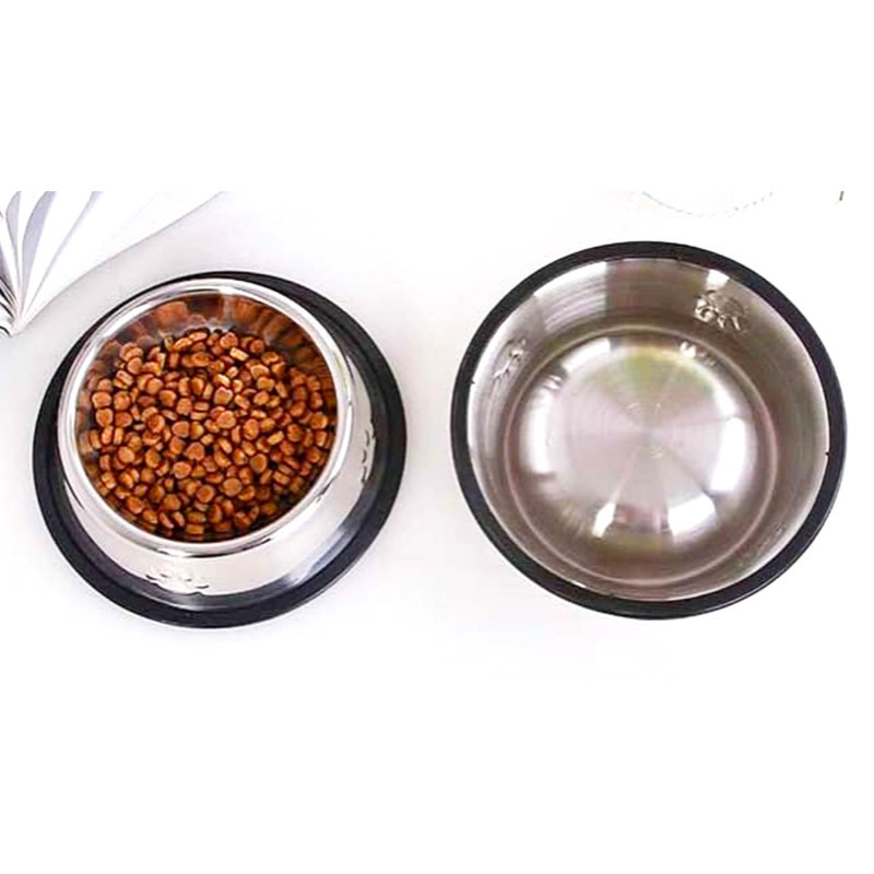 ظرف غذای سگ و گربه مدل Staninless steel