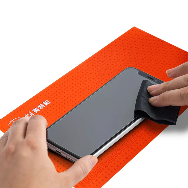 پد نصب محافظ صفحه نمایش میتوبل مدل سیلیکونی ANTI-SLIP