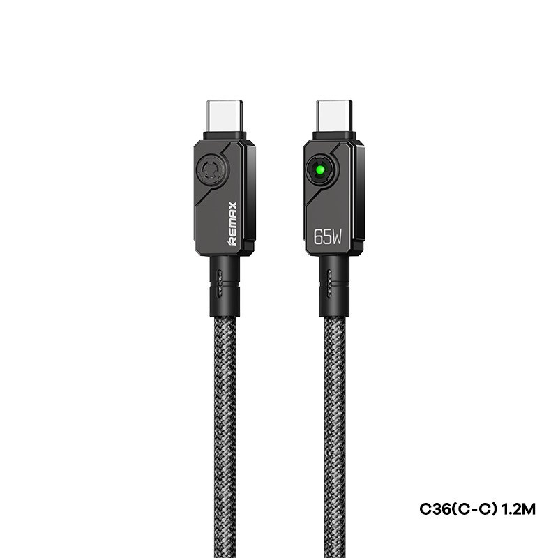 کابل USB-C ریمکس مدل C36 طول 1.2متر