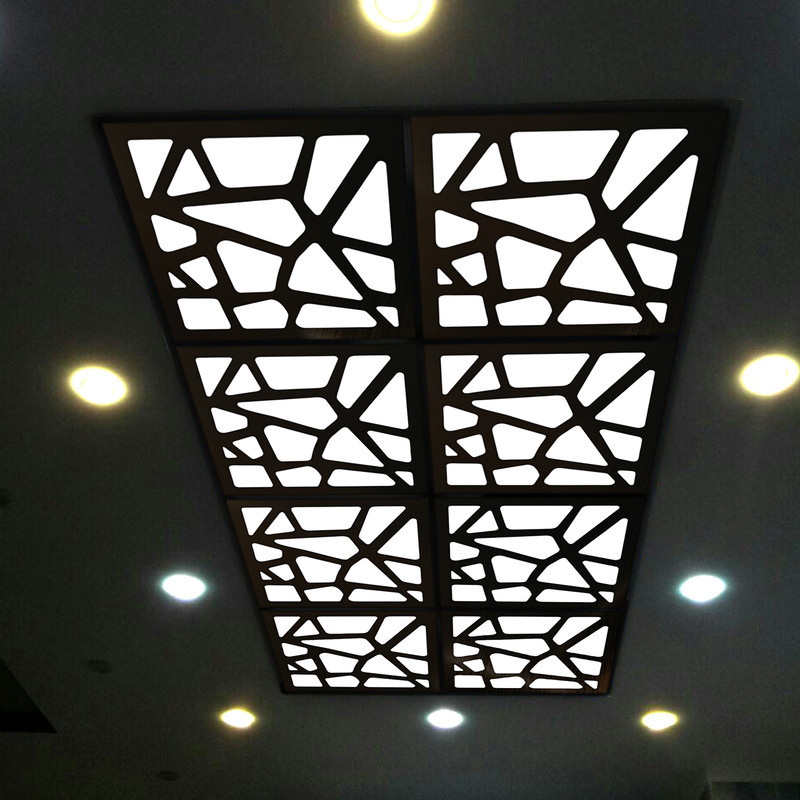 تایل سقفی آسمان مجازی بنی دکو مدل MC46 اندازه 60x60 سانتی متر مجموعه 4 عددی