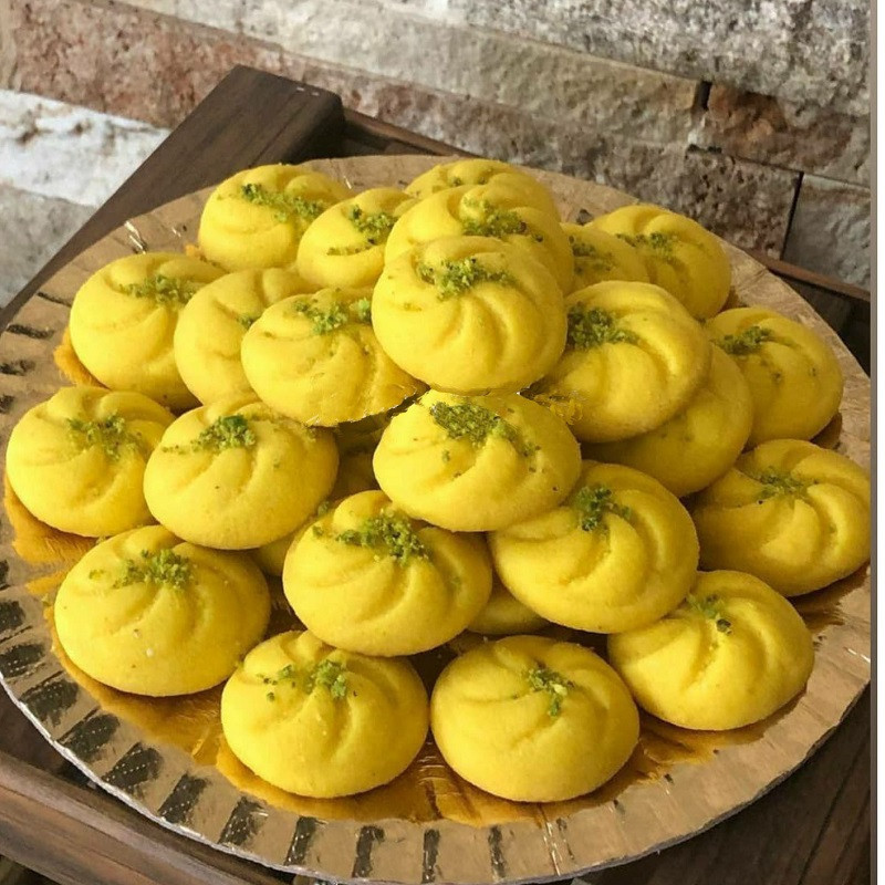 قالب شیرینی بهگز مدل نان نخوچی