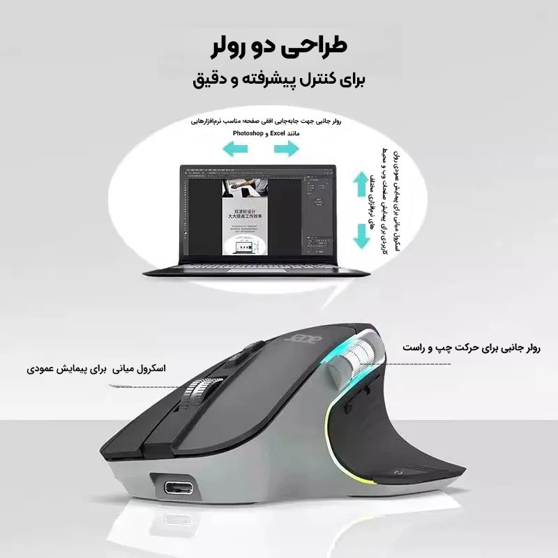 ماوس بی سیم ایسر مدل OMR225