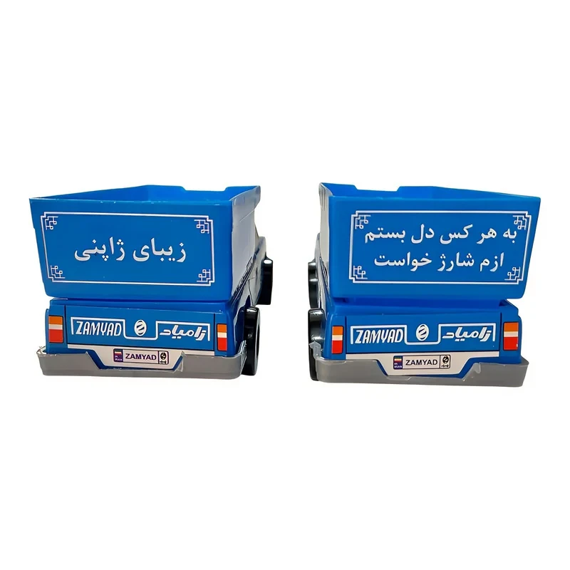 ماشین بازی مدل وانت نیسان آبی بسته ۲ عددی