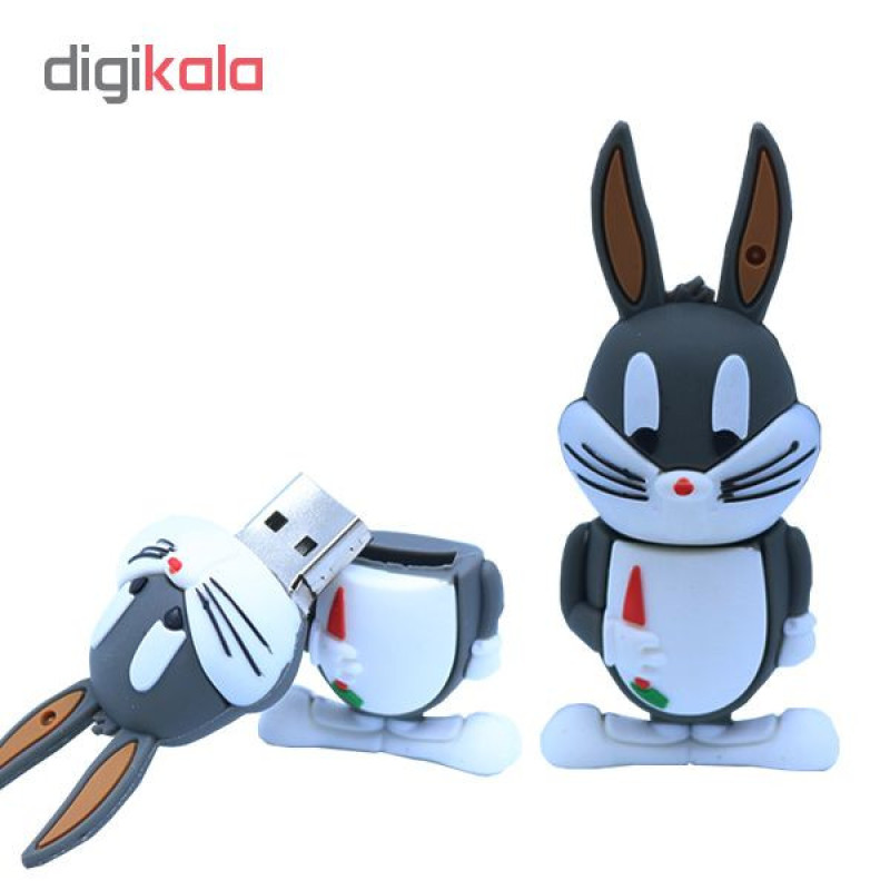 فلش مموری طرح باگز بانی مدل Ul-Pv-BugBun02 ظرفیت8گیگابایت