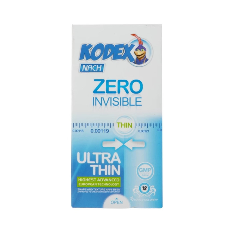 کاندوم تاخیری ناچ کدکس مدل دبل دیلی بسته 10 عددی به همراه کاندوم کلاسیک ناچ کدکس مدل ZERO INVISIBLE بسته 12 عددی