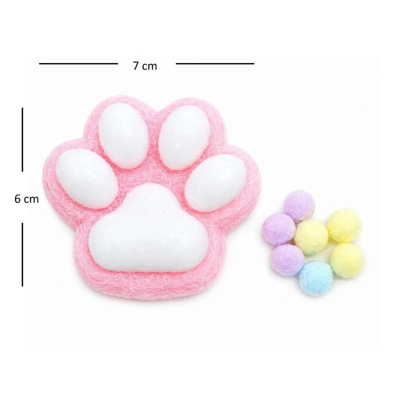 اسکوییشی مدل پنجه گربه پرز دار کد SQUEEZE.TOYS TOROBCHEH