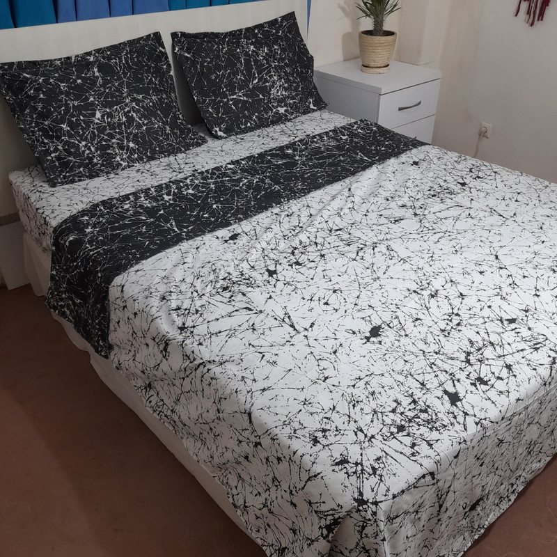 روکش لحاف مدل برفک niki11 دونفره سایز 220×240 سانتی متر