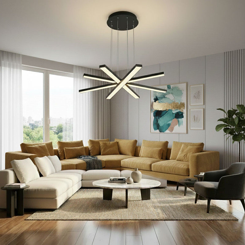 لوستر مدل مدرن سرو آویز کد SC4