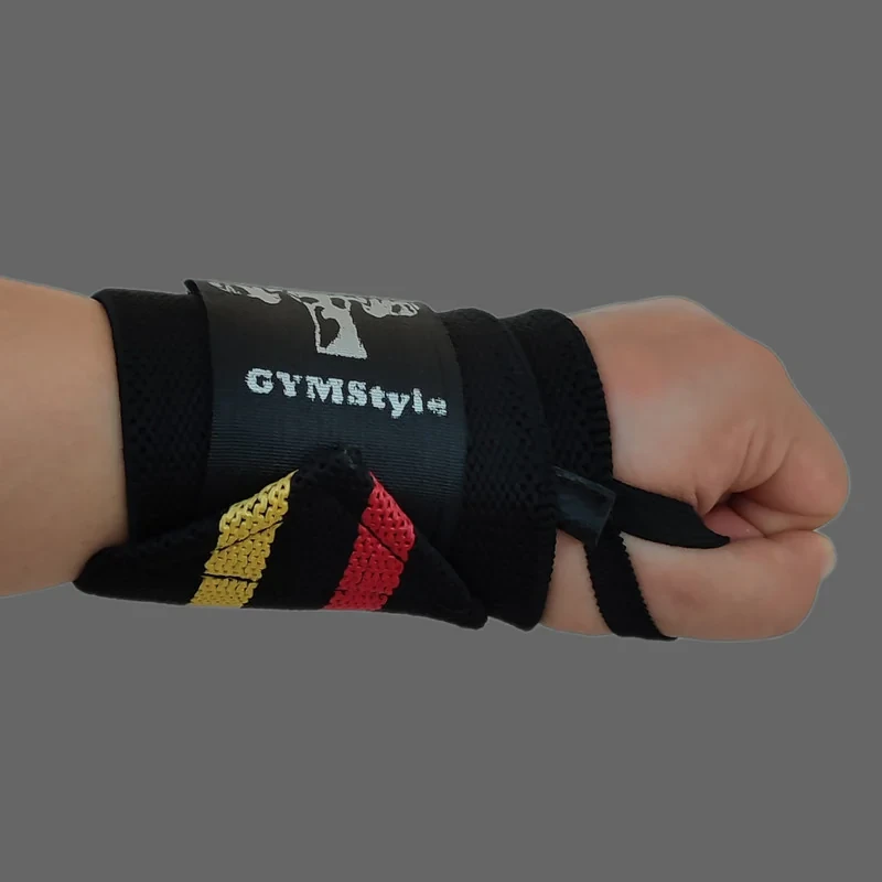 مچ بند بدنسازی مدل Gymstyle_2line_45cm بسته دو عددی