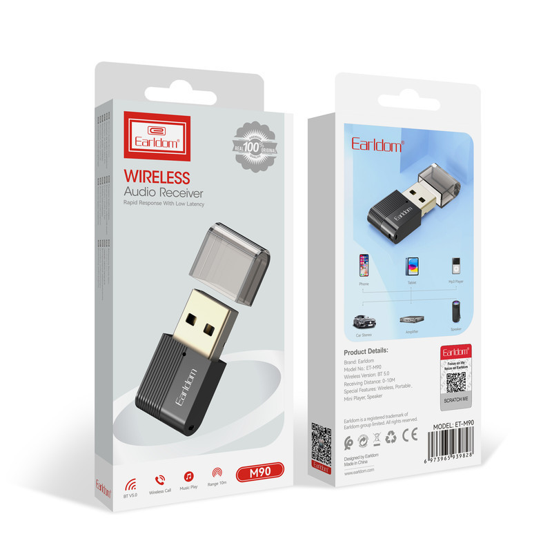 دانگل بلوتوث ارلدام مدل ET-M91 New version
