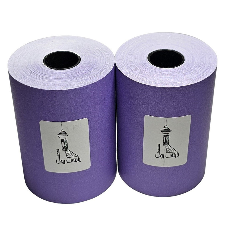 کاغذ پرینتر حرارتی پایتخت رول مدل Pr80mm بسته 80 عددی