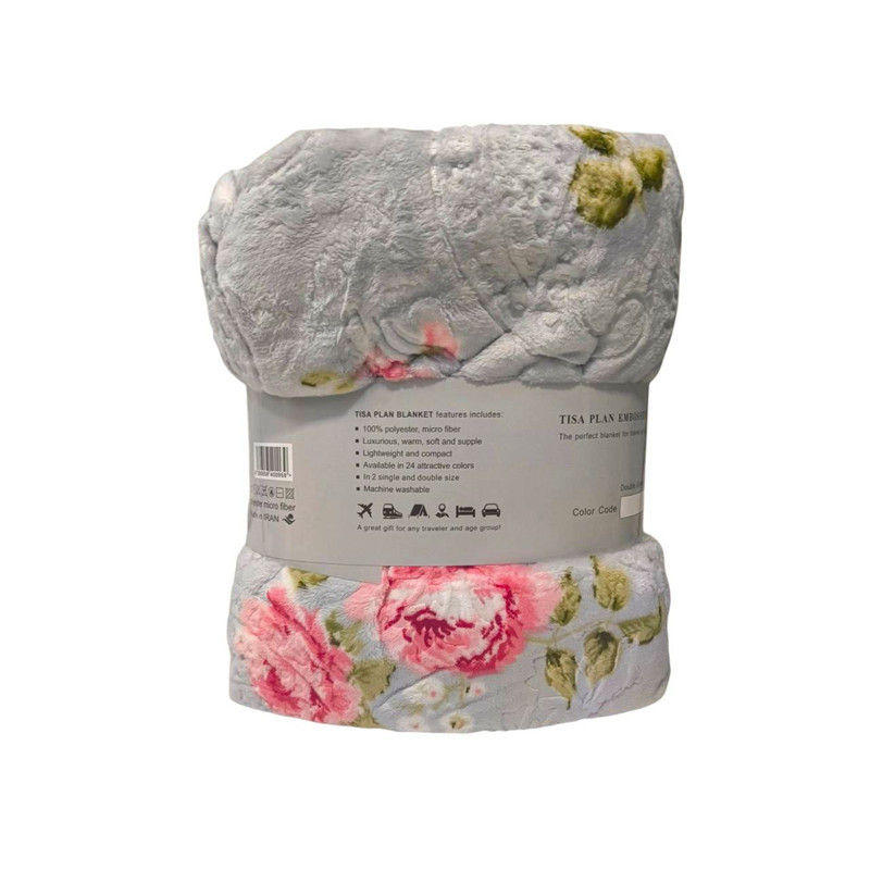 پتو مسافرتی دونفره تیسا مدل لایف سایز 150x200 سانتی متر