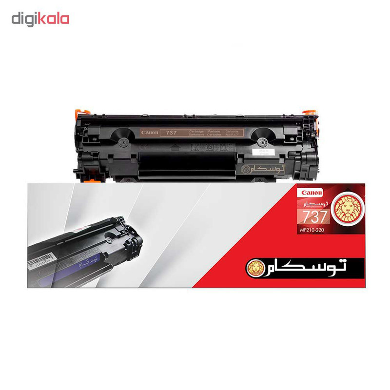 تونر مشکی توسکام مدل CANON 737