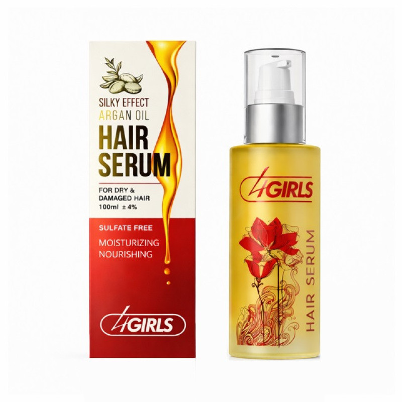 سرم 4گرلز مدل ARGAN حجم 100 میلی لیتر