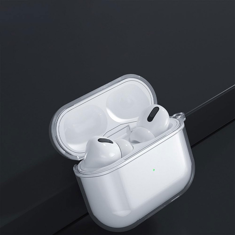 کاور هاپلایت مدل Clear Transparent HL مناسب برای کیس اپل AirPods 4
