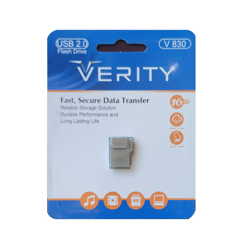 فلش مموری وریتی مدل V 830 ظرفیت 16 گیگابایت با رابط USB2