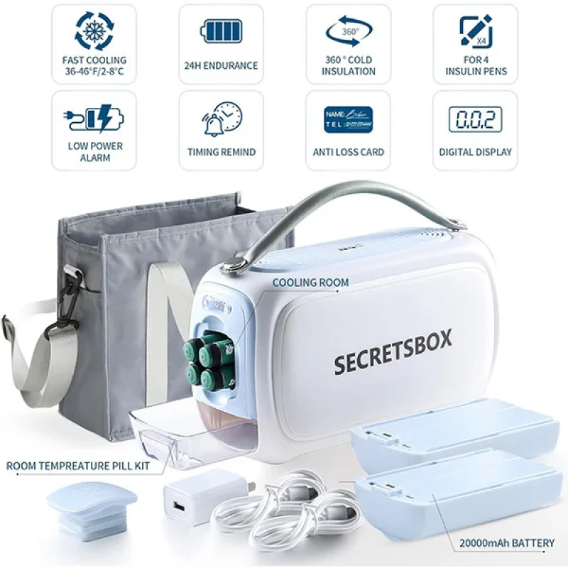 یخچال قابل حمل خودرو مدل BOX3 ظرفیت 1 لیتر