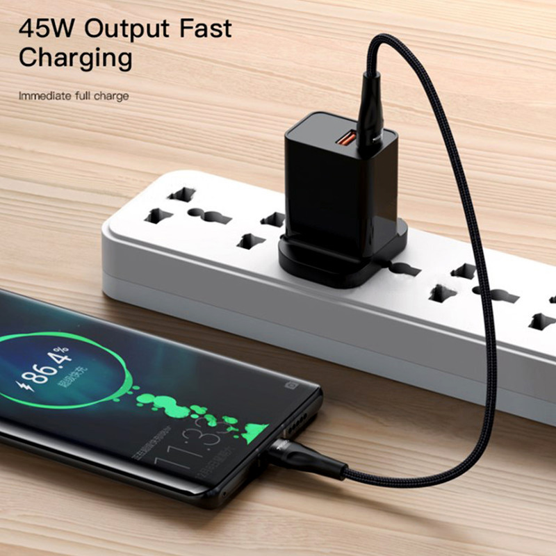 کابل تبدیل usb-C به لایتنینگ یسیدو مدل CA82 طول 0.3 متر