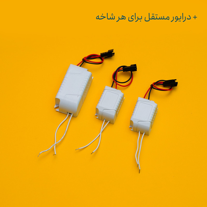 چراغ دیواری مدل لاینر ترمووالی کد D100-3 بسته 3 عددی
