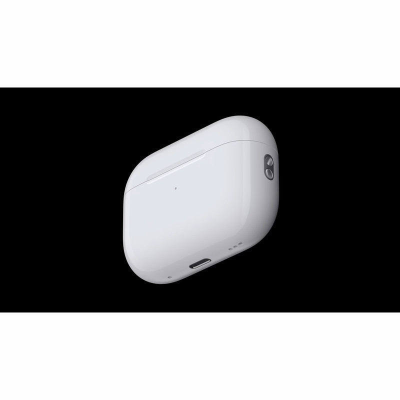 هدفون بلوتوثی اپل مدل AirPods Pro 2nd Generation با نویز کنسلینگ فعال (ANC)، نویز کنسلینگ میکروفون (ENC)، درگاه شارژ USB Type-C، با قابلیت شارژ بی‌سیم، دارای میکروفون دوگانه از نوع Beamforming، مقاومت در برابر رطوبت و عرق