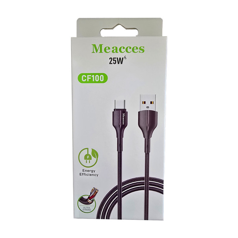 کابل شارژ USB به USB-C مکسیس مدل CF100 طول 1متر