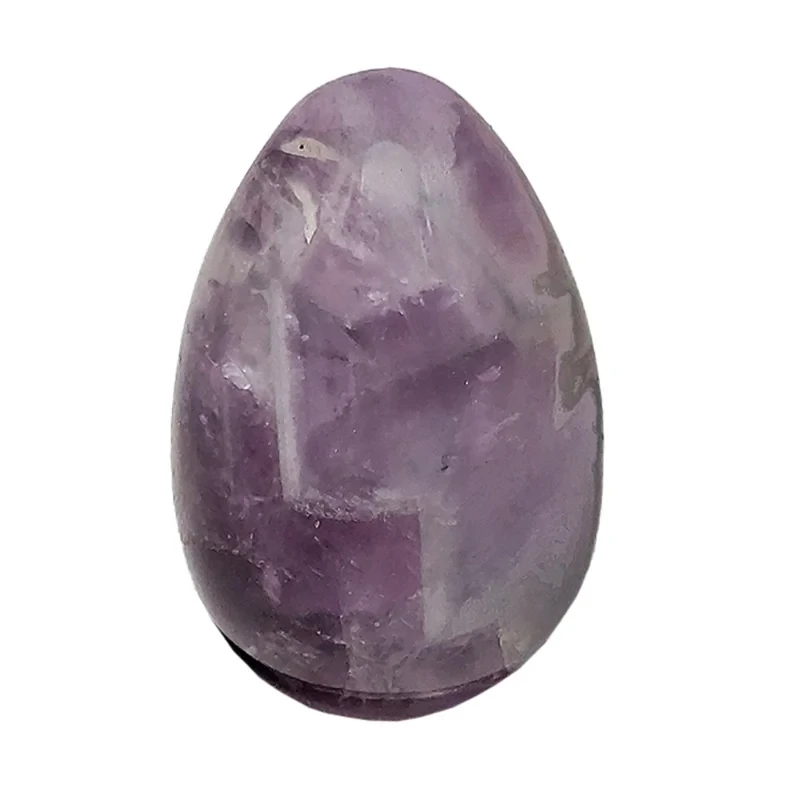 سنگ راف آمیتیست مدل تخم مرغ کد 12-110