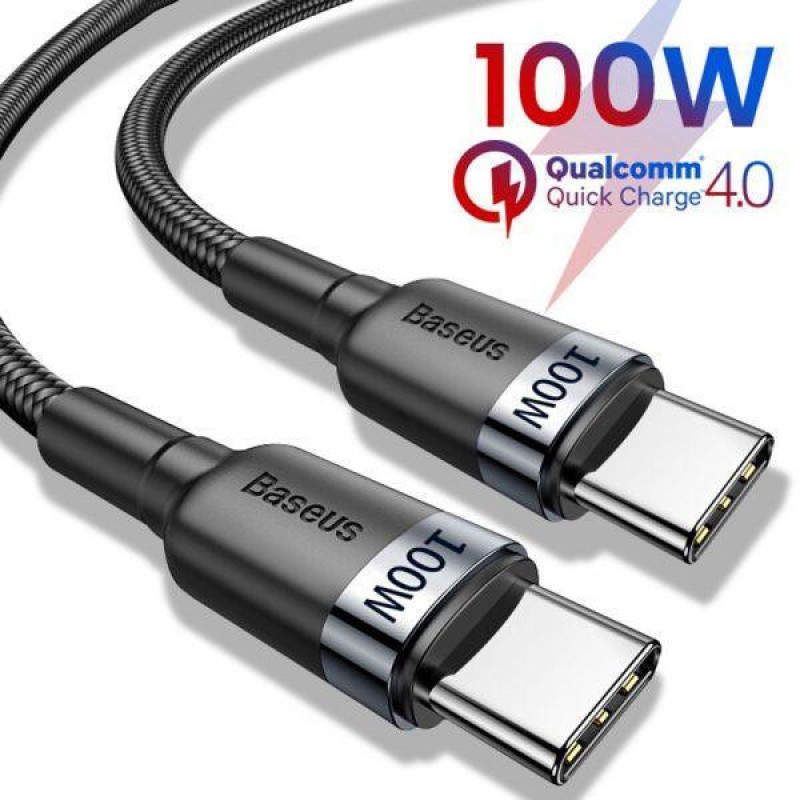 کابل USB-C بیسوس مدل Cafule PD2.0 طول 2 متر