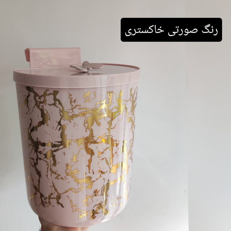 سطل زباله کابینتی مدل ماربل