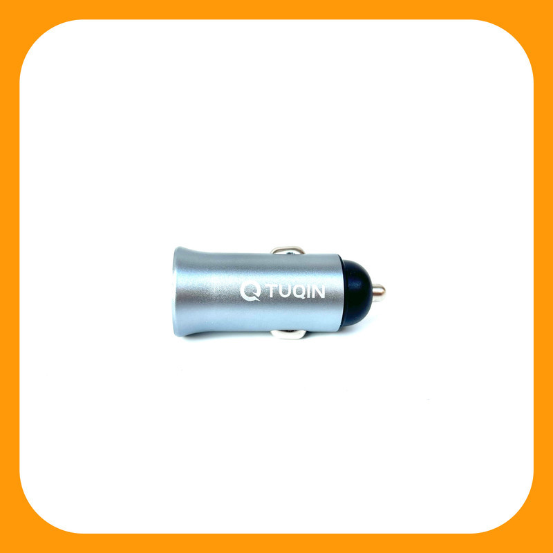 شارژر فندکی 24 وات تیوکین مدل QC02 به همراه کابل تبدیل USB-C