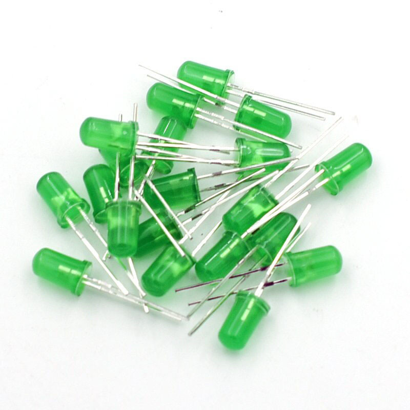 دیود ال ای دی مدل 5mm بسته 100 عددی