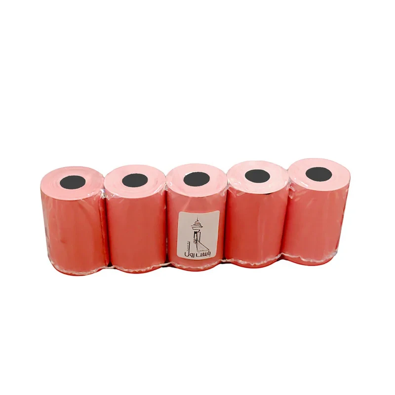 کاغذ پرینتر حرارتی پایتخت رول مدل Pos R14 بسته 5 عددی