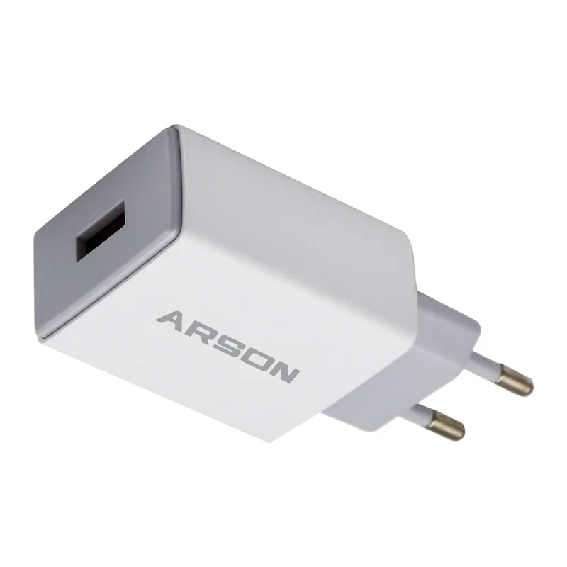 شارژر دیواری 15 وات آرسون مدل AN-W3B همراه کابل USB به لایتنینگUSB-CMicroUSB