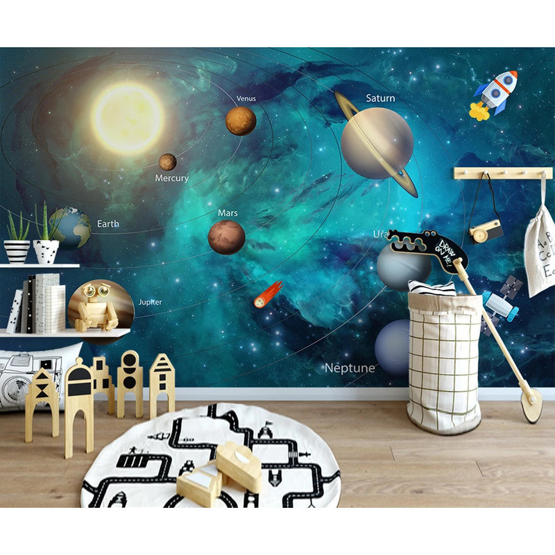 پوستر دیواری سه بعدی مدل فضا کد KH003