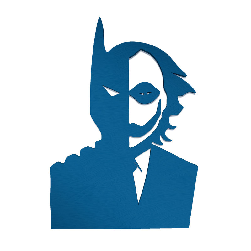 دیوارکوب آرتافرین مدل Joker and Batman