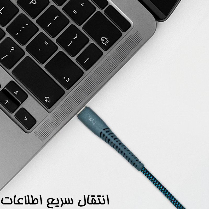کابل USB-C بیاند مدل BCC-301kf  CHARGE DATA طول 1 متر بسته 10 عددی