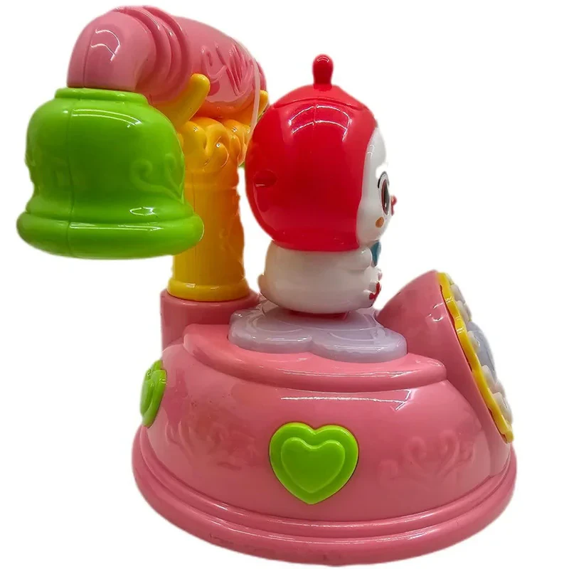 اسباب بازی ناب سل مدل تلفن جوجه بامزه موزیکال چراغدار کد Funny chicken musical phone with lights